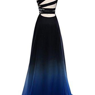 Top Selling Ombre Chiffon Prom Dresses,one..