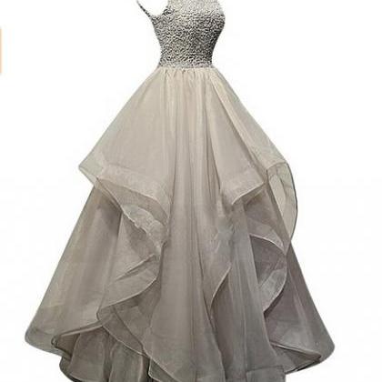  Real Charming Long Burgundy Prom D..