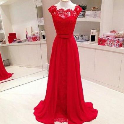 Evening Dresses, Prom Dresses,red Prom..