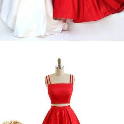 Two Pieces Prom Dresses,evening Dresses,prom..