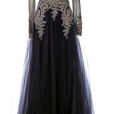 Black Long Dresses Evening Vestiti Donna Eleganti Da Sera Lunghi Cheap Prom Dresses