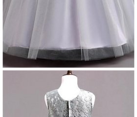 Two Piece A Line Flower Girl Dresses LBQF0024