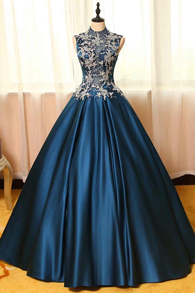 Lace Prom Dresses,satin Prom Dresses,satin Prom Gown,prom Dress,evening Gown For Teens
