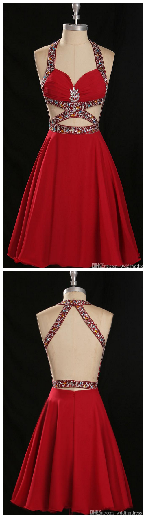 Sweet Sixteen Dresses Ano Curto Sexy Off Shoulders Red Chiffon Short Homecoming Dresses For Graduations