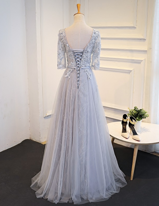 beaded lace evening gowns
