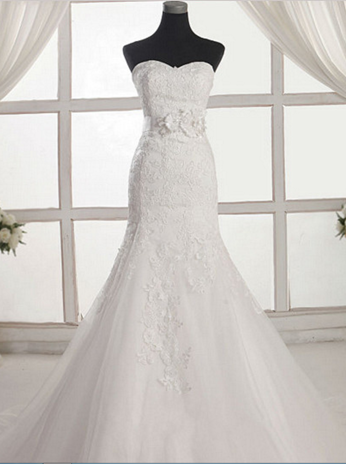 Wedding Dress,lace Wedding Dress,wedding Dresses,sheath Wedding Dress,floor-length Wedding Dress,sleeveless Wedding Dress,lace-up Wedding