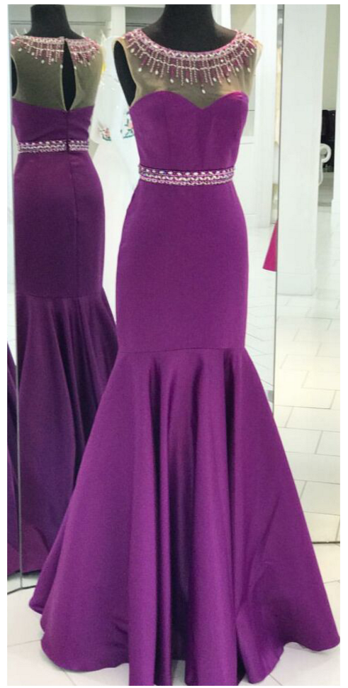 Sweetheart Sheath Slit Prom Dress,sheer Evening Gown With Prom Dresses