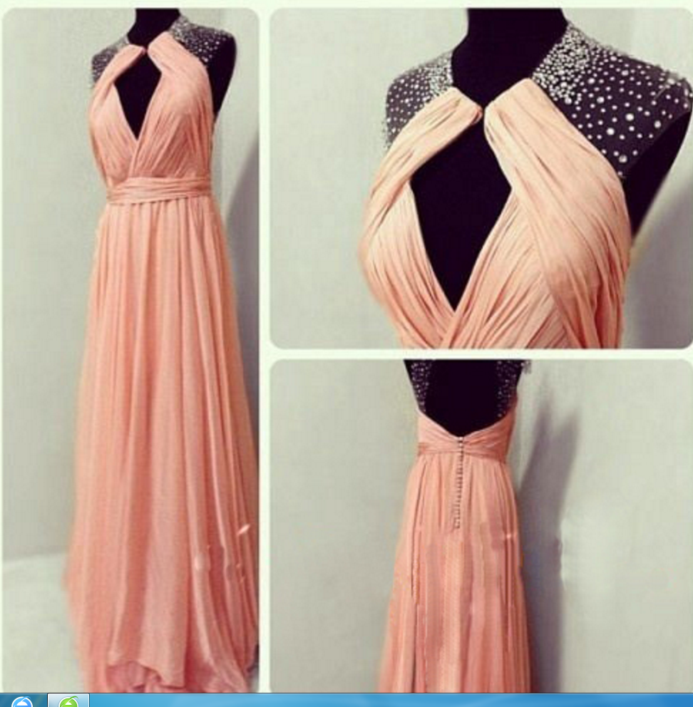 Prom Dresses,evening Dress,party Dresses,prom Dresses,blush Pink Evening Gowns,sexy Formal Dresses,chiffon Prom Dresses, Fashion Evening