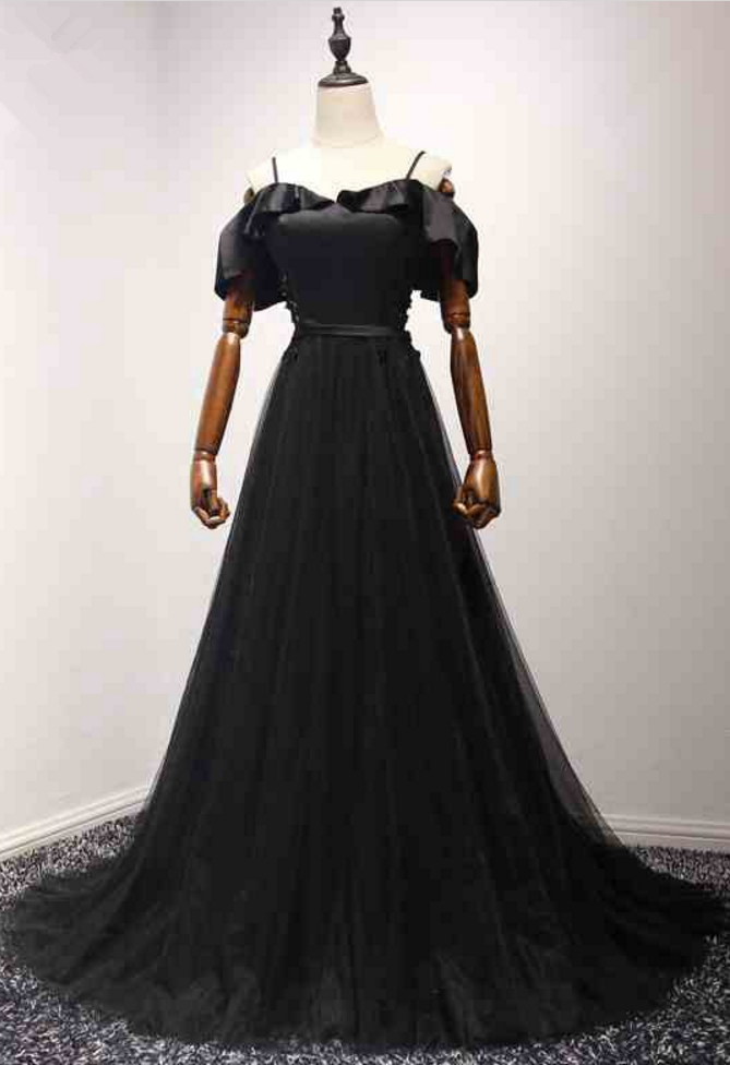 Lovely Evening Black Sleeveless Passed The Charming Dress Black Dress Party Dress