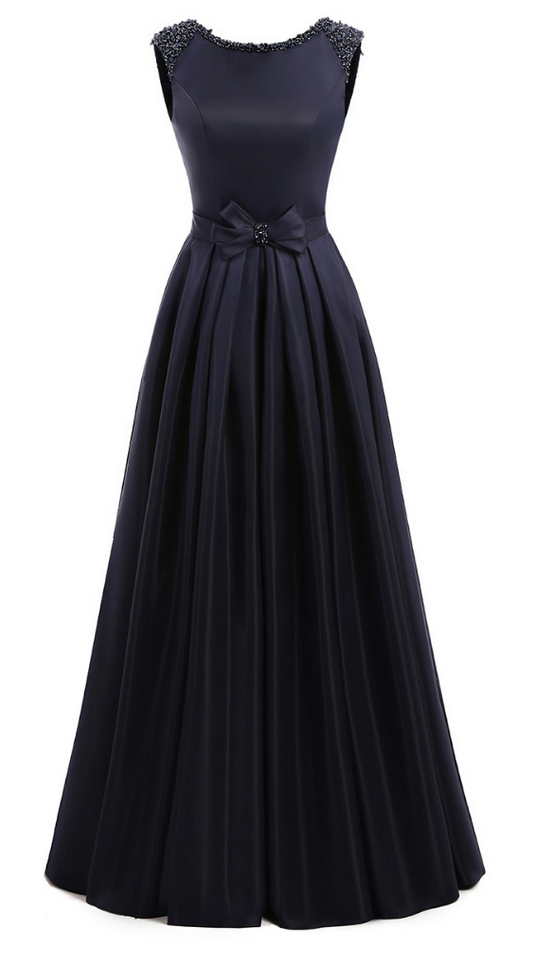 Luxury Evening Dresses Special Occasion Dresses O Neck Elegant Long Evening Gown