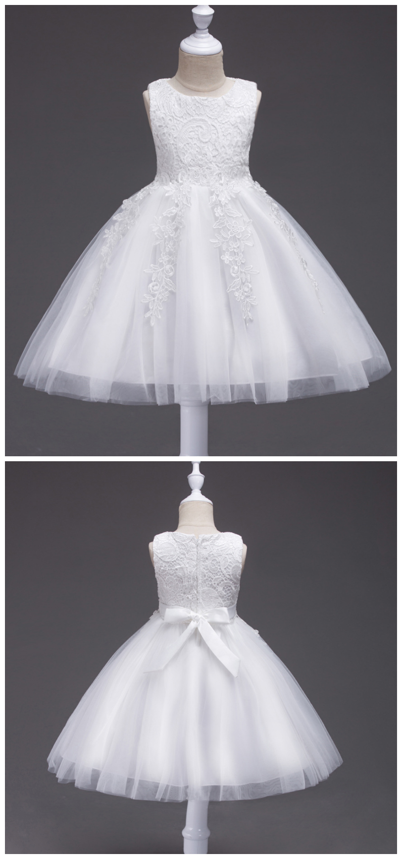 white party dresses for kids