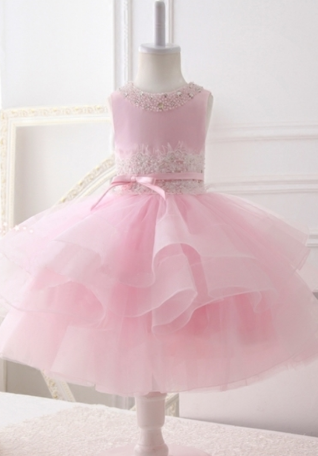 Custom Made Flower Girl Dress, High Quality Flower Girl Dress, Flower Girl Dress