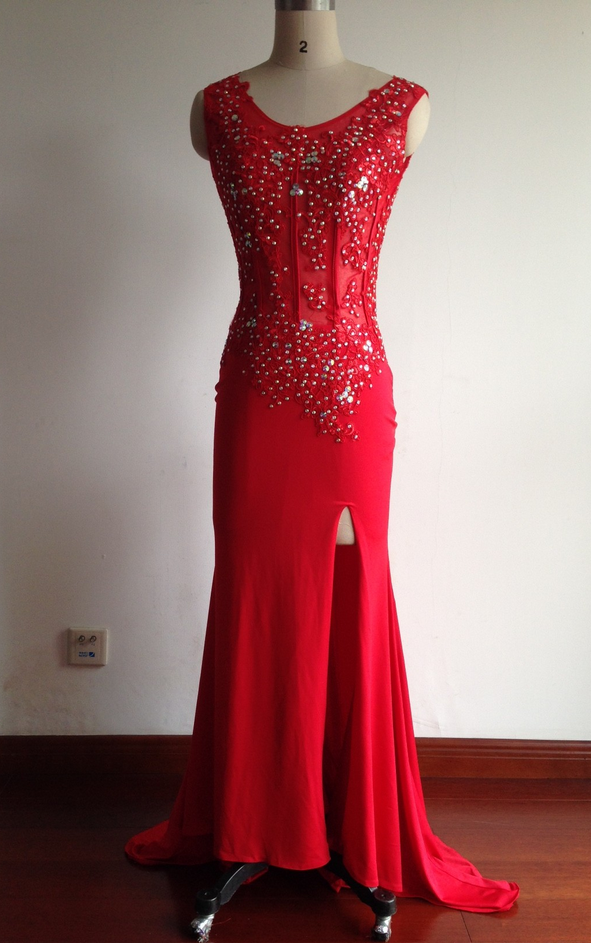 strapless open back dress Here I Am Mini Dress - Crimson Red, Small | Hazel and Olive main image 0