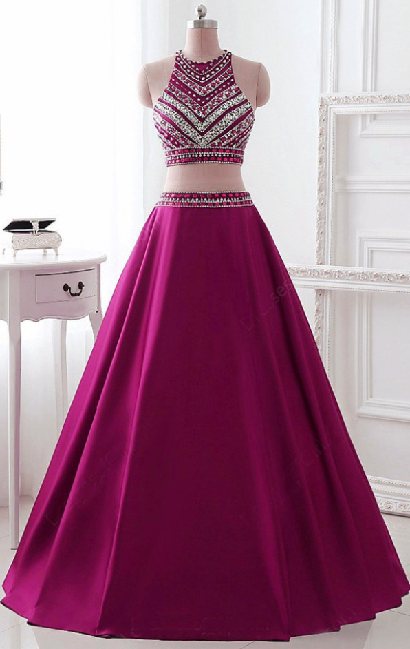 Sleeveless Long Party Dress,burgundy Stain Evening Dress