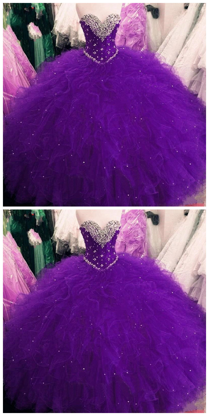 Purple Sweet 16 Dresses