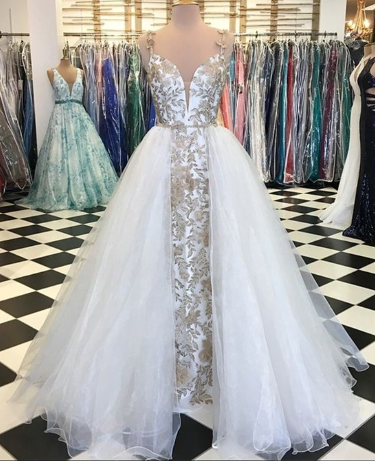 Fashion White Short Birthday Dress Spaghetti Straps Prom Dress A-Line Tulle Party Dress DP05313