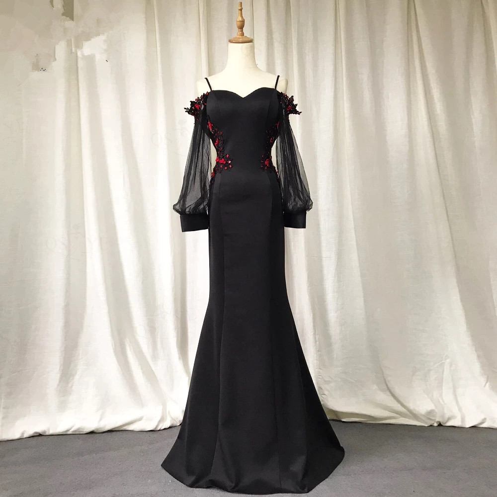 Unique! Evening Dress Glitters Women / Formal Dress Off Shoulder /  Bridesmaid Dress /cottagecore Prom Dress /red Ball Gown For Women