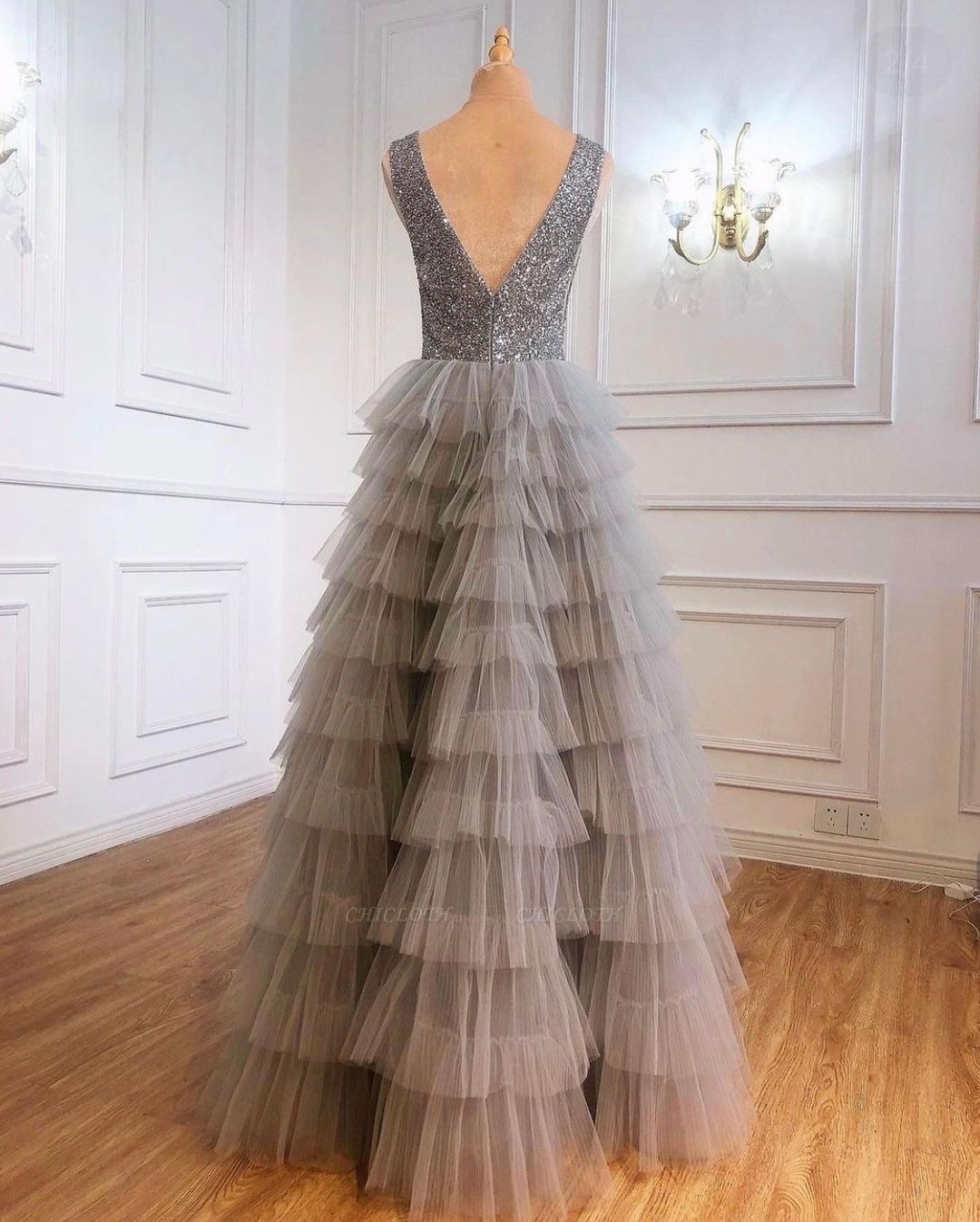 Long Prom Evening Dresses Simple Wedding Dress main image 1
