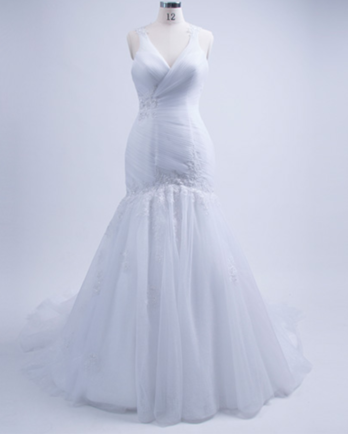 Wedding Dresses,tulle White Wedding Dresses,crystal And Beaded Bridal Dress,wedding Gowns