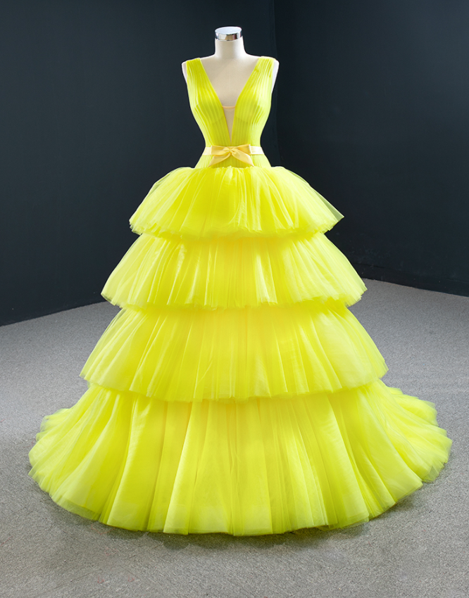 Super Fairy Pengpeng Skirt Is Thin, High-end Evening Dress, Princess Dress, High Waist