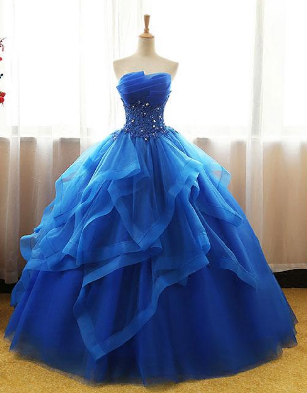 Quinceanera Dresses Vestidos De 15 Anos Aqua Stunning Ball Gowns Beaded Sweetheart Sweet 16 Dress For Party Dress
