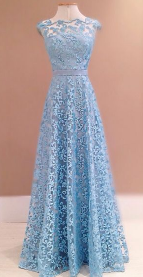 Elegant Prom Dresses,a-line Prom Dresses,lace Prom Dresses,open Back Prom Dresses,long Prom Dresses With Ribbon Bow,evening Dresses,party Dresses