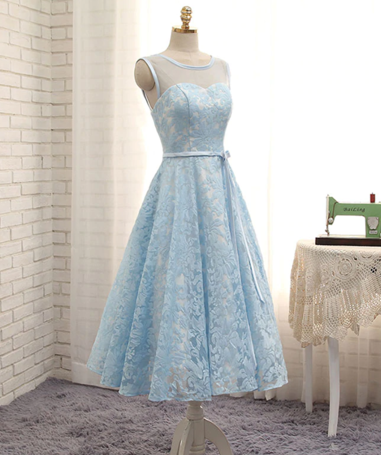 knee length dresses for ladies Bella's See-Through Lace Strappy Mini Bodycon Dress main image 1