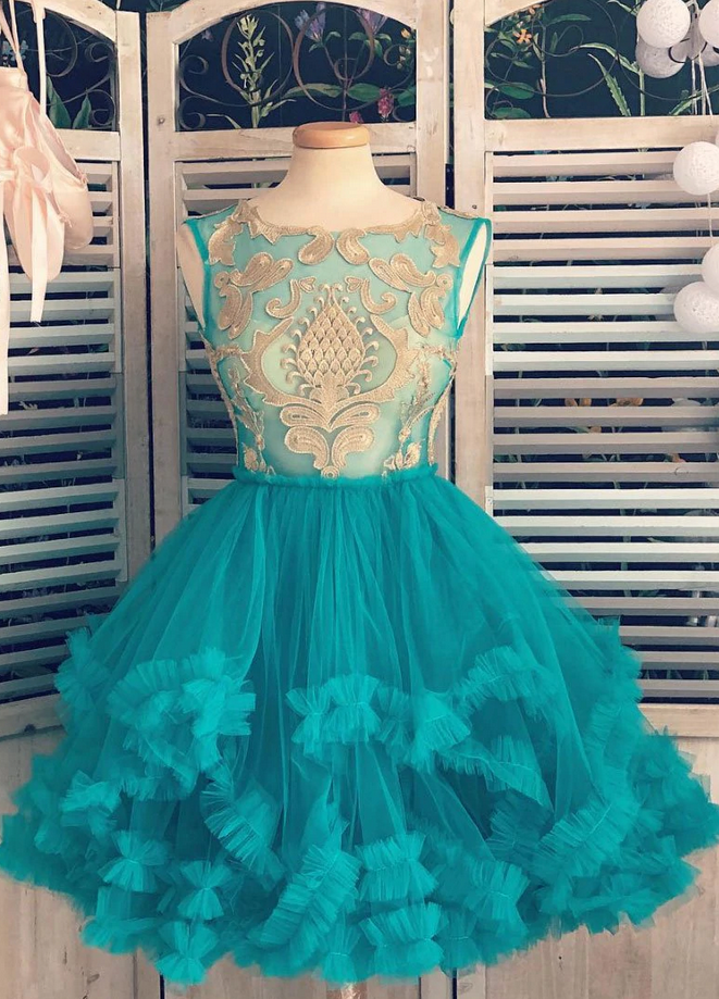 Homecoming Dresses,tulle Lace Short Prom Dress, Lace Homecoming Dress