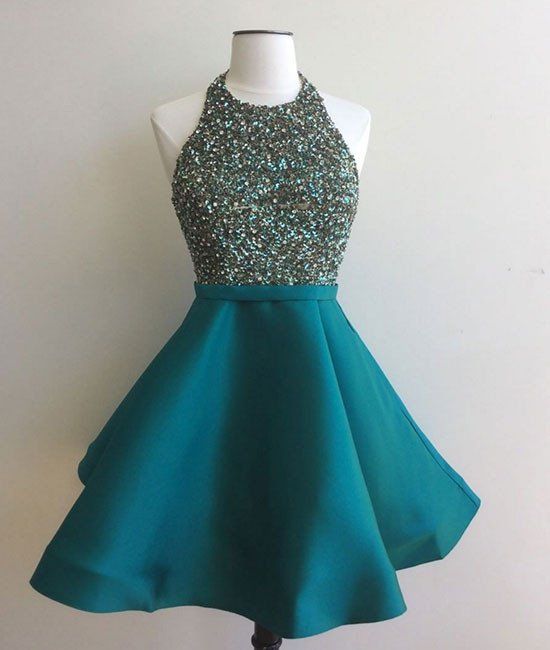 Homecoming Dresses,sequin Prom Dress, Homecoming Dress