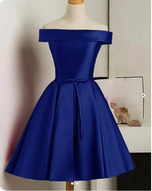 Royal Blue Homecoming Dress on Luulla
