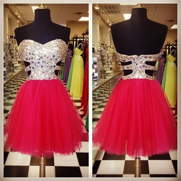 Short Red Junior Prom Dress, Graduation Dress on Luulla Short Red Junior Prom Dress, Graduation Dress on Luulla