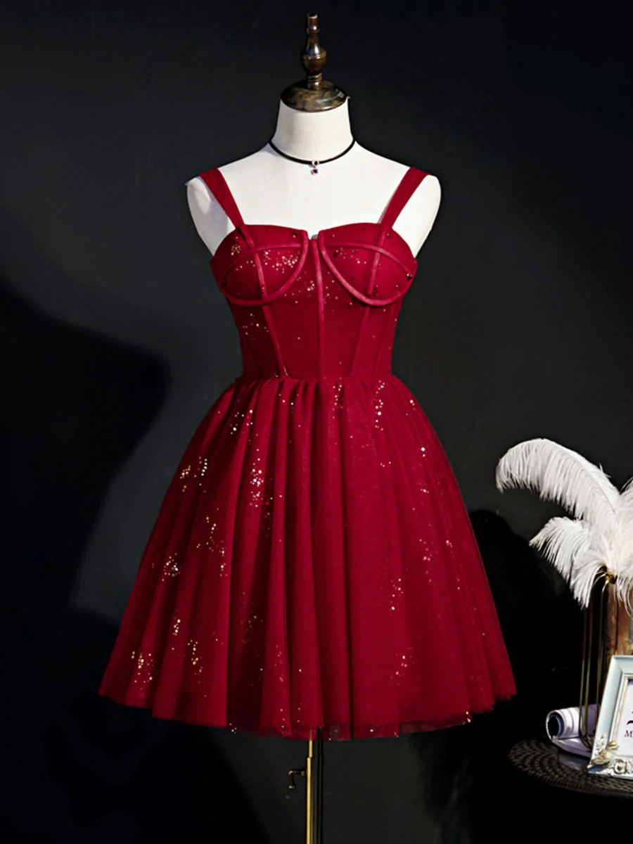homecoming dresses emo BABARONI Plunging V-Neck Flower Appliqued Homecoming Dress Daffodil, Daffodil / US0 main image 1