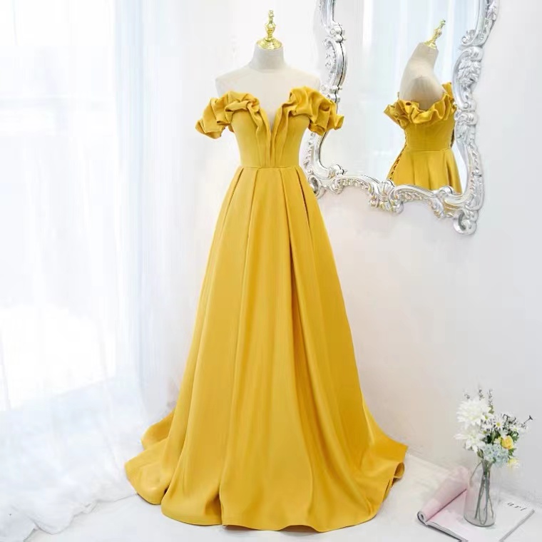 fashion nova sky blue dress MNM Couture K3925 - Asymmetric Ruffled Formal Dress 10 / Pink main image 1