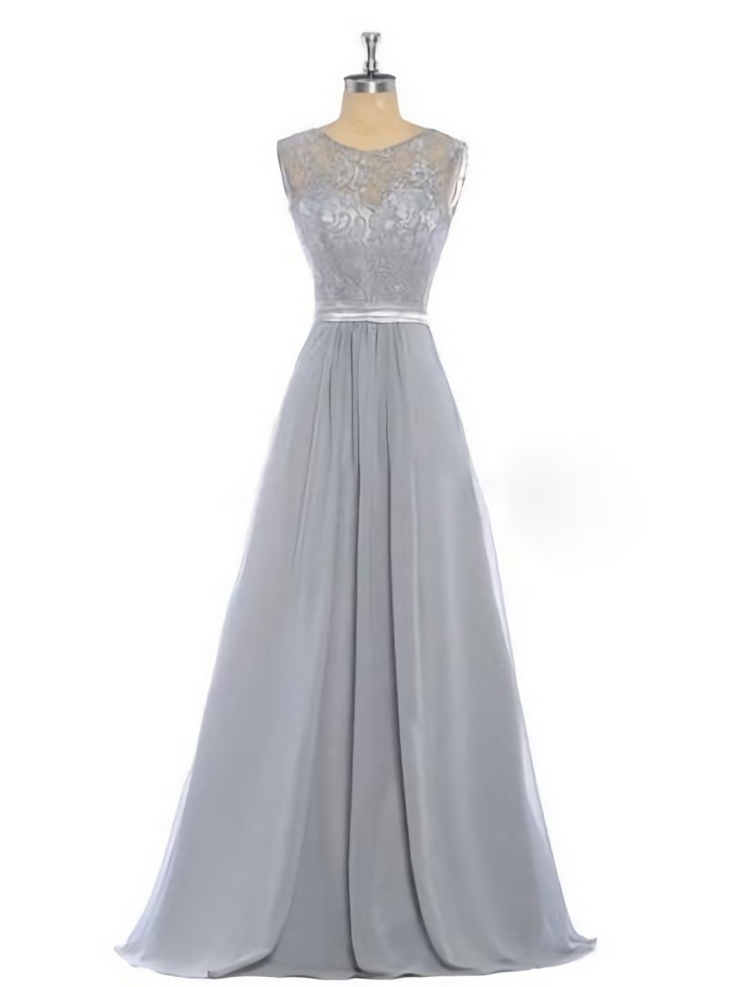Elegant Sweetheart Chiffon ALine Formal Prom Dress, Beautiful Long