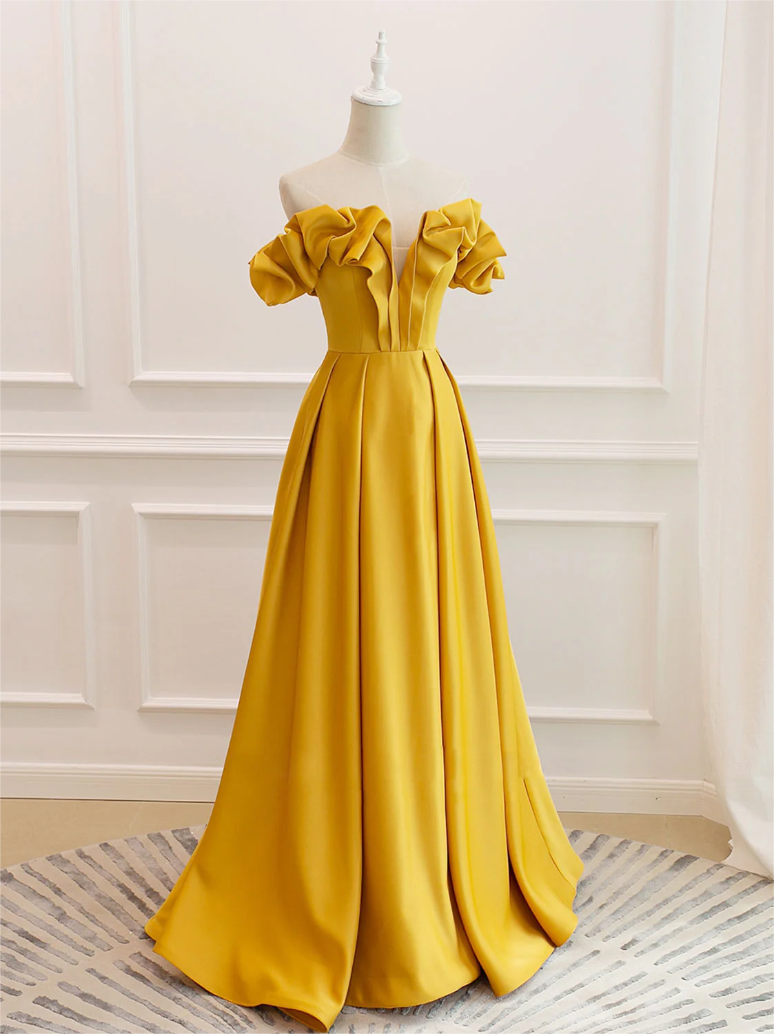 sachin and babi light blue dress Yellow Wedding Guest Dresses & Gowns