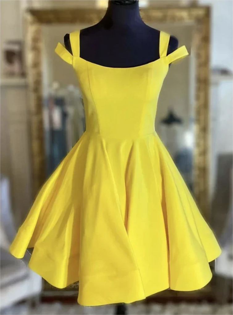 navy blue dress for baby girl Shop Satin Homecoming Dresses main image 0
