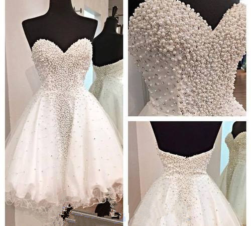 White Homecoming Dress, Short Homecoming Gown ,tulle Homecoming Gowns, Ball Gown Party Dress ,prom Dresses ,with Pearl Homecoming Dress For Teens