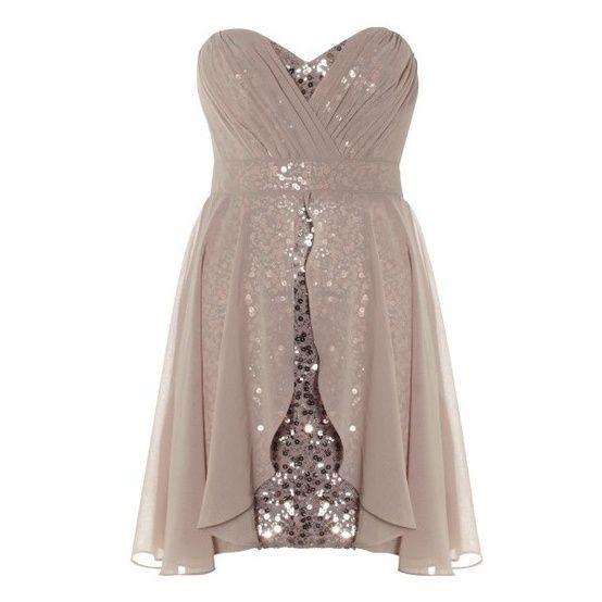 Shimmery Gold Homecoming Dresses, Sequins Chiffon Short Prom Dress, Sweetheart Neckline High Waist Formal Gowns,homecoming Dresses, Mother