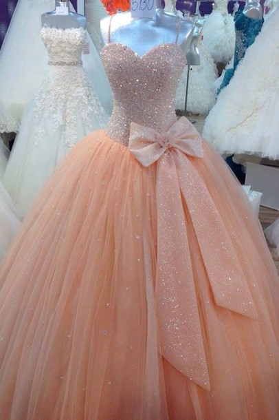 Custom Made A Line Pink Sweetheart Prom Dresses, Sequined Chiffon Evening Dress ,sling Dress ,wedding Dresses