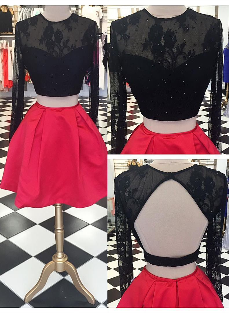 2 piece hoco dresses