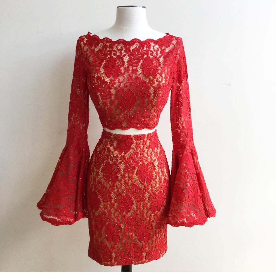 Homecoming Dresses,elegant Lace Long Sleeves Homecoming Dresses, 2025 Short Prom Gowns on Luulla Homecoming Dresses,elegant Lace Long Sleeves Homecoming Dresses, 2025 Short Prom Gowns on Luulla