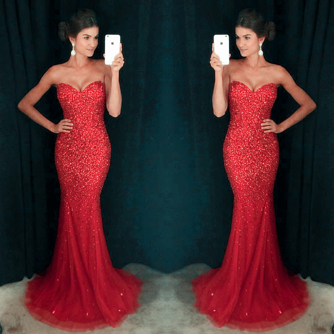 Evening Dresses, Prom Dresses,party Dresses,red Prom Dresses,prom Dress,red Prom Gown,tulle Prom Gowns,elegant Evening Dress,modest Evening