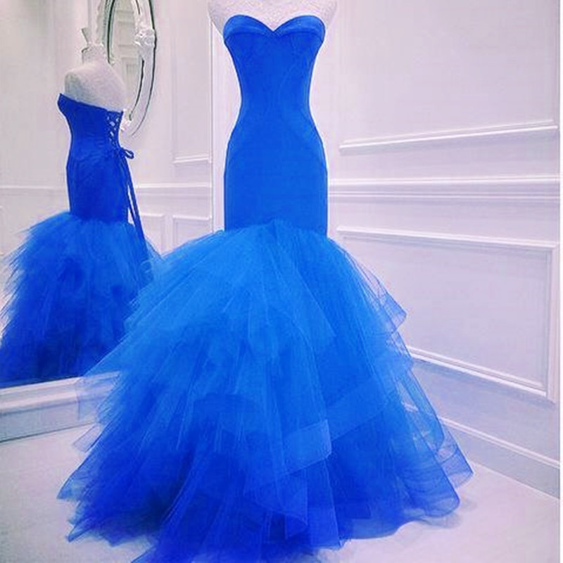 Evening Dresses, Prom Dresses,party Dresses, Prom Dress,modest Prom Dress,prom Dress,royal Blue Prom Dress,mermaid Prom Dress