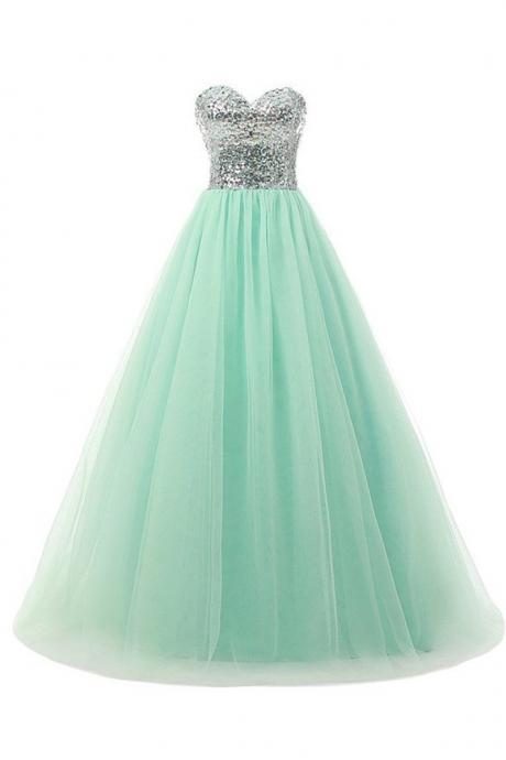 Dresses Evening Gowns Vestido De Festa Vermelho Longo Mint Green Tulle Long Evening Dresses