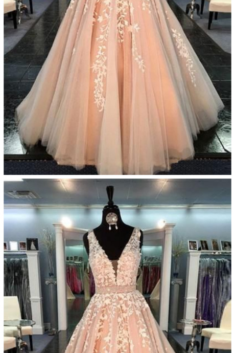 Charming Prom Dress,applique Prom Dress,illusion Prom Dress,fashion Prom Dress,sexy Party Dress, Style Evening Dress