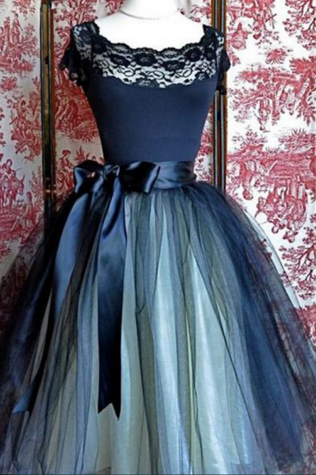 Lovely Homecoming Dresses,a-line Homecoming Dresses,lace Homecoming Dresses,black Homecoming Dresses,short Prom Dresses,party Dresses