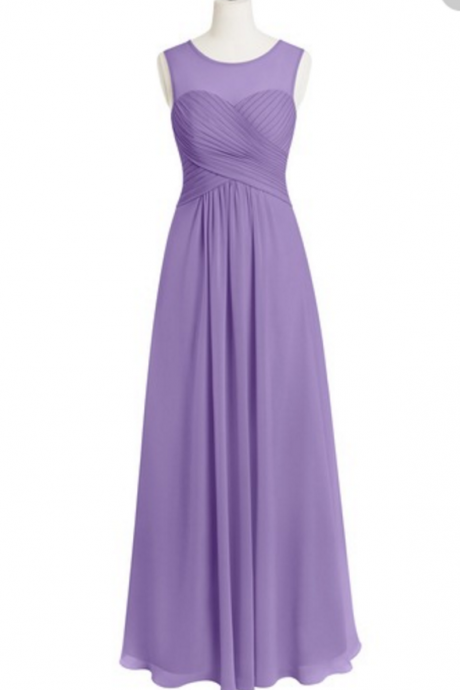 Purple Bridesmaid Dress,long Bridesmaid Dress,chiffon Bridesmaid Dress, Bridesmaid Dresses
