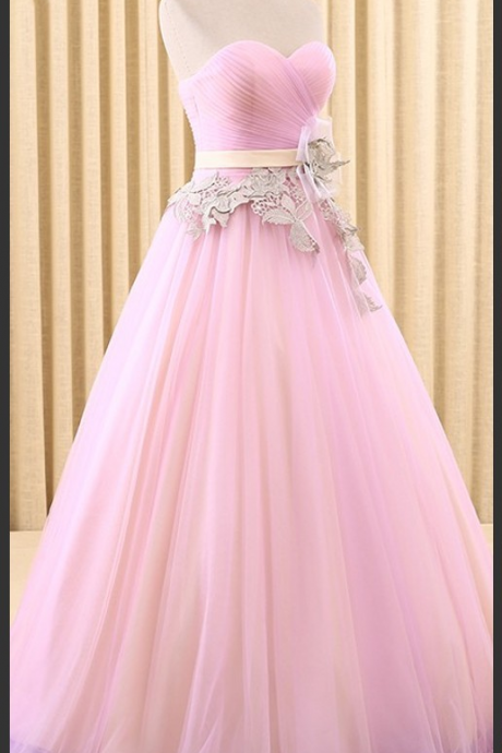 Sweet Girls Pink Wedding Dresses 2016 Cute Sleeveless Lace Up A Big Bow Wonderful Little Girls Princess Fashion