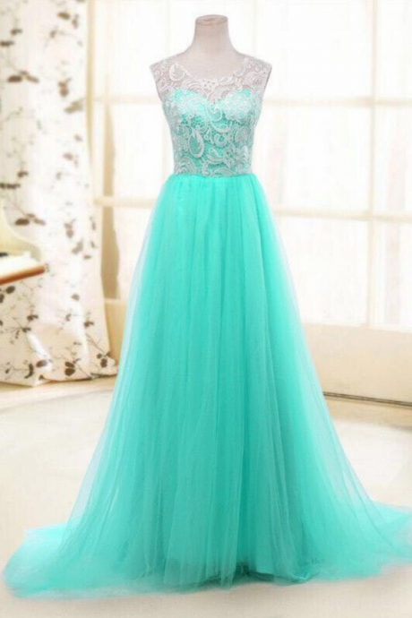 A Line Tulle Lace Accents Sleeveless Covered Button Women Dresses Women Gowns Vestidos Casual Dress