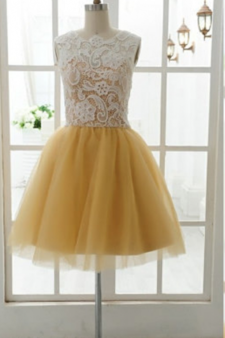 Niulatu A line Halter White Satin Short Homecoming Dresses Birthday Outfits SD403